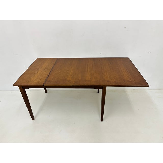 Top Form Extendable Dining Table Teak Wood, 1960s For Sale - Image 10 of 18