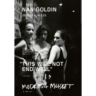 Nan Goldin, Bea, Ivy and Susan in Front of the Other Side, Boston, 2022 Exhibition Poster For Sale