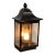 Pagoda Burnished Metal Wall Sconce, Large For Sale