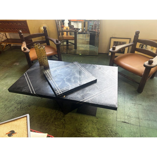 Lacquered Bar Coffee Table by Guy Lefèvre, 1970s For Sale - Image 6 of 10