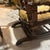Vintage Faux Fur Barley Twist Rocking Chair For Sale - Image 10 of 12