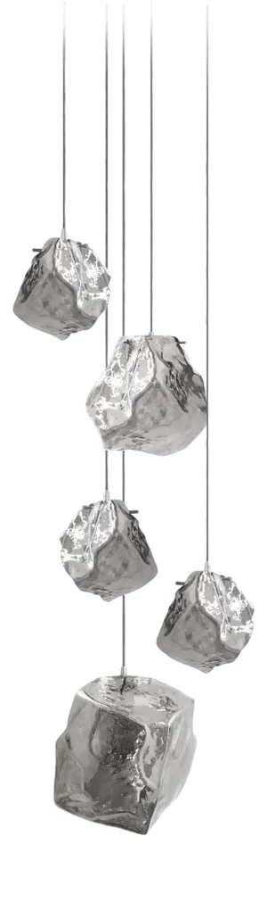Quartz 5-Light Pendant Light by RIVIERA Light