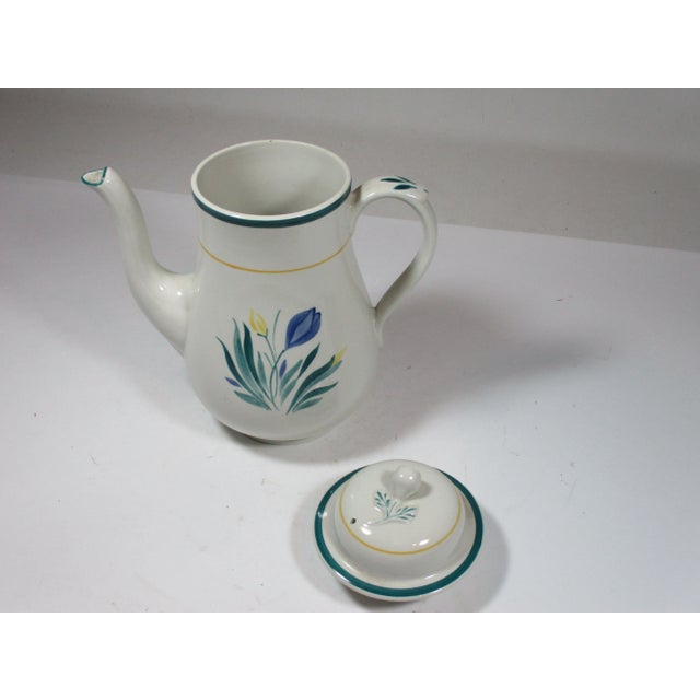 Vintage Adams English Ironstone Coffee Pot For Sale - Image 6 of 10