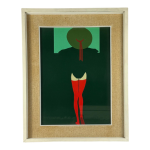 Amleto Dalla Costa, Original Serigraph Framed, Milan Italy 1980s