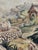 Mid-Century Modern French Handwoven The Village Tapestry from Aubusson, 1920s For Sale - Image 12 of 18