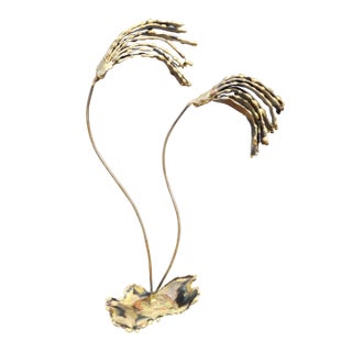 Curtis Jere Attributed Palm Tree Sculpture For Sale