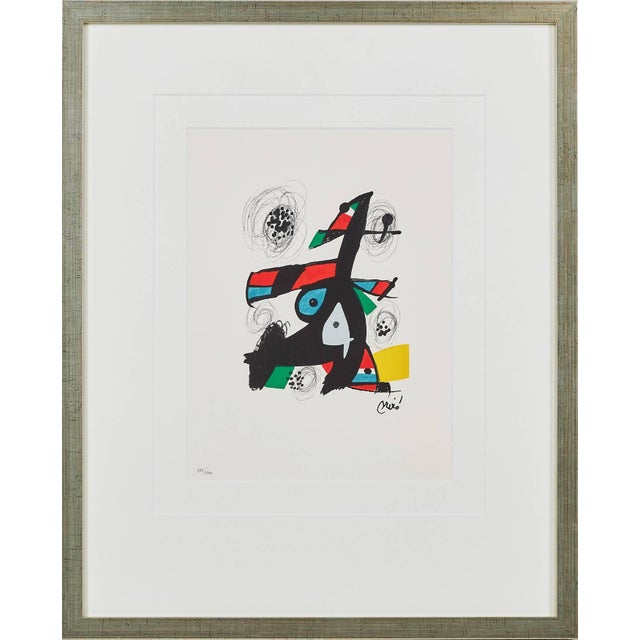 Joan Miró, La Mélodie Acide, Planche V, 1980, Lithograph For Sale - Image 7 of 7