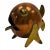 Vintage Mid-Century Mixed-Metal Copper & Brass Mechanical Fish Ashtray For Sale