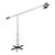 Monumental Original Signed C. Jere Vintage Articulating Crane Floor Lamp Sculpture Industrial Rare Largest Model Produced For Sale