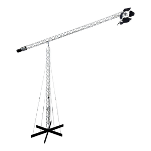 Monumental Original Signed C. Jere Vintage Articulating Crane Floor Lamp Sculpture Industrial Rare Largest Model Produced