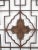 Lotus Antique Chinese Wood Screen Panel For Sale - Image 4 of 7