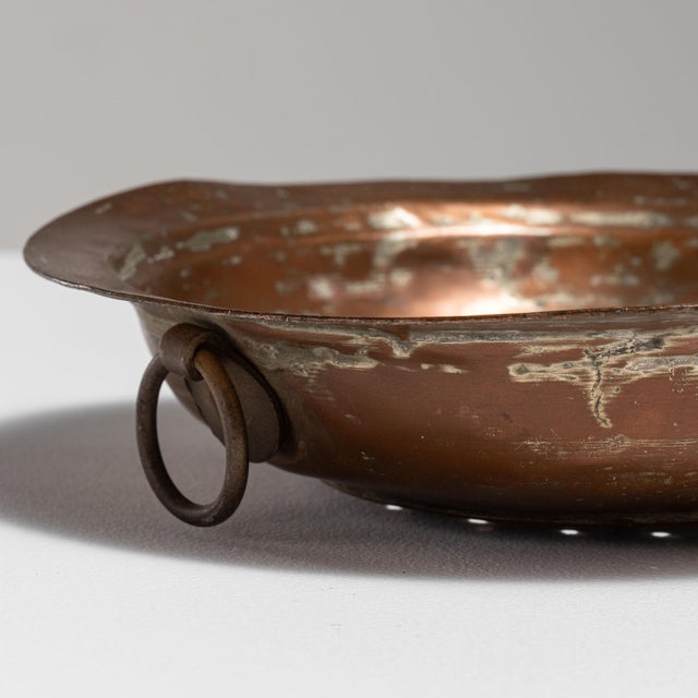 Early 19th Century Belgium Terra Cotta Copper Serving Piece For Sale - Image 13 of 15