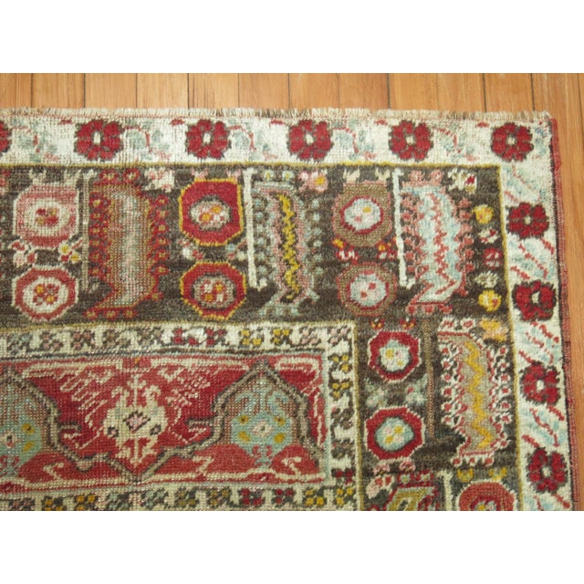 Turkish Ghiordes Rug rug no.r4279 For Sale - Image 4 of 5