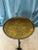 Handcrafted Spanish Iron Martini Table With Antique Gilt Top and Forged Tripod Base For Sale - Image 12 of 12