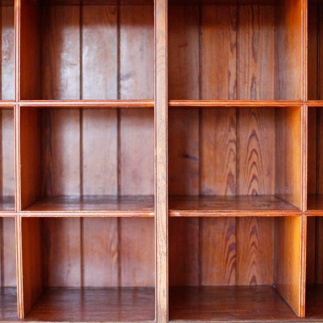 1920s Pitch Pine Arms Cabinet For Sale In San Francisco - Image 6 of 7