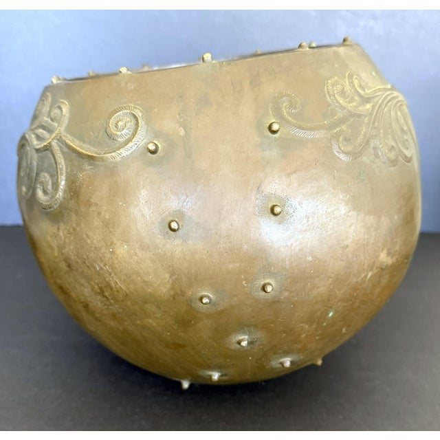 Erté (Romain De Tirtoff) "Fruit of Life" Bronze Bowl – Rare Artist Proof Signed 1985 For Sale - Image 6 of 14