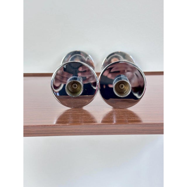 1970s Candlesticks from SKS, Germany, 1970s, Set of 2 For Sale - Image 5 of 6