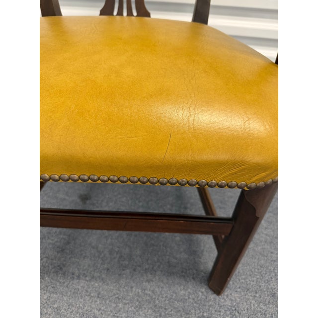 Mid Century Williamsburg Style Smoking Armchairs by Rway, Set of 7 For Sale - Image 14 of 14