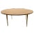 Italian Round Marble Top Coffee Cocktail Table For Sale