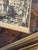 1960s Vintage Faux Tortoiseshell Matted Piranesi Print For Sale - Image 5 of 5