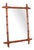 French Faux Bamboo Mirror For Sale