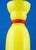 20th Century Large Yellow Glass Vase by Periev R. Pint, Barovier and Toso Collection, Czechoslovakia, 1980s For Sale - Image 11 of 18
