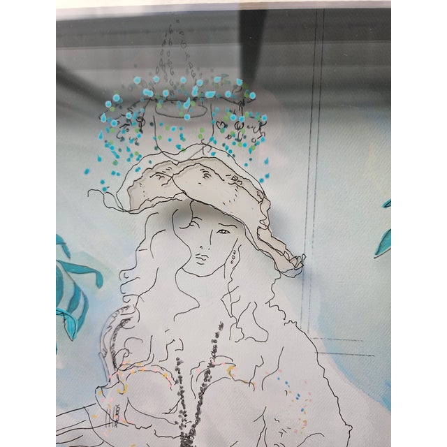 Jean-Pierre Weill Layered Glass Painting - Large Limited Edition For Sale - Image 4 of 10