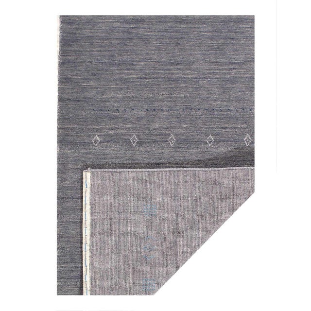 Traditional Pasargad DC Fine Hand Knotted Gabbeh Design Runner Rug For Sale - Image 3 of 3