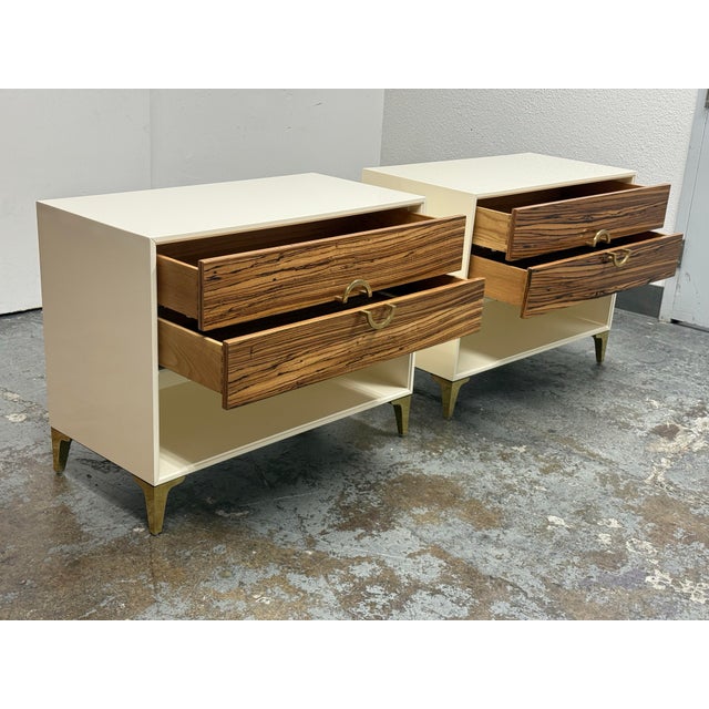 Williams-Sonoma Home Miranda Nightstands, Pair For Sale - Image 4 of 12