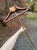 Welcome to Celestial Nonesuch For Sale Today: A pair of RARE Mid-Century Modern Italian Dovetailed Wooden Hangers with...