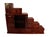Japanese Kaidan Tansu Step Chest With Brass Hardware For Sale - Image 3 of 8