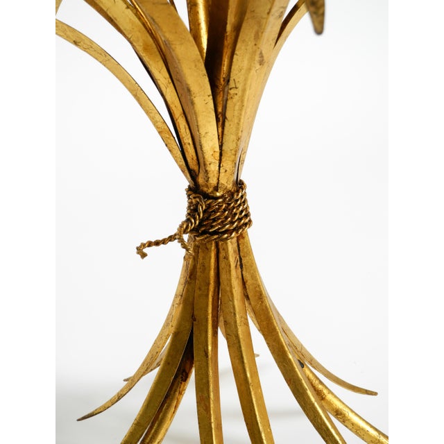 Mid-Century Gilded Floral Side Table with Glass Top by Hans Kögl, 1960s For Sale - Image 15 of 18