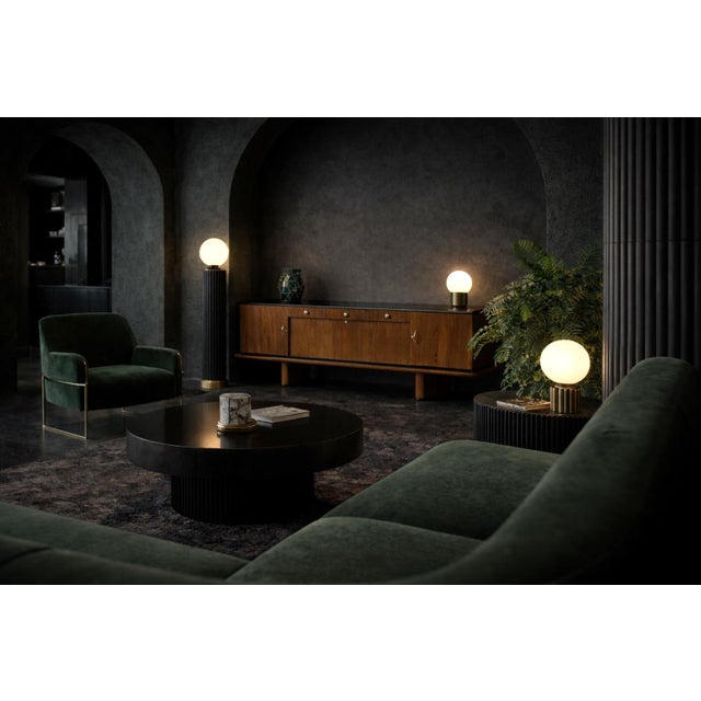 1920s Large French Art Deco Walnut Buffet, 1920s For Sale - Image 5 of 18