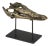 NOIR Brass Alligator On Stand, Medium For Sale