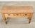 19th Century Country English Provincial Pine Dresser Console Table For Sale - Image 4 of 18