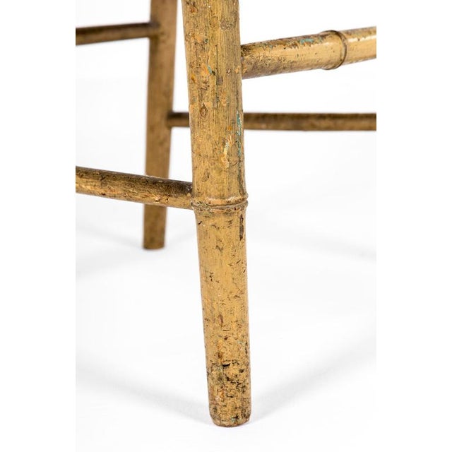 Georgian Side Chair with Rattan Seat For Sale - Image 10 of 14