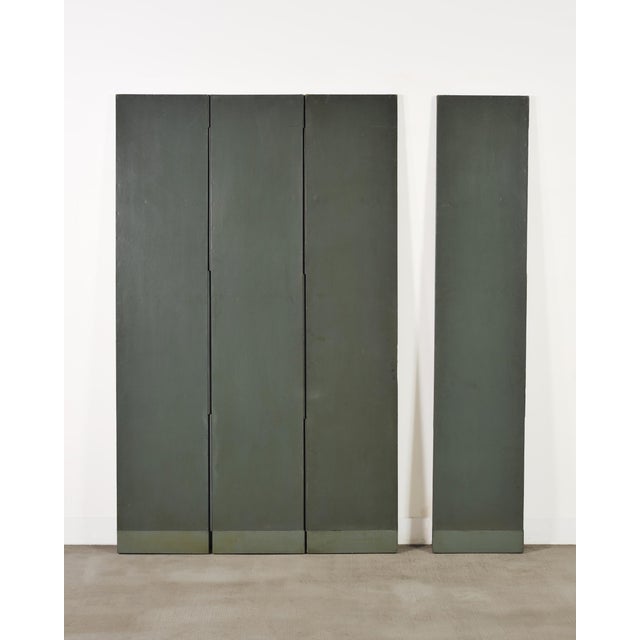 English Chinoiserie Decorated Flora and Fauna Folding Screen For Sale - Image 17 of 18