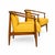 Mid Century Lounge Chairs-Pair For Sale - Image 4 of 5