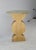Brown Cassina Oak Occasional Table With Brass Top For Sale - Image 8 of 10