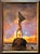 Daniel Maffia, Standing Male Nude at Sunrise, Oil Painting on Cardboard, Framed For Sale - Image 11 of 11