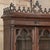 19th Century French Gothic Revival Carved Oak Library Bookcase For Sale In Dallas - Image 6 of 18