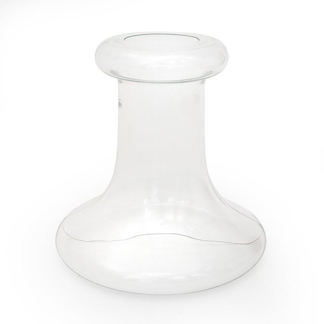 Italian-made vase produced by Fratelli Toso in the 1970s based on a design by Renato Toso. Hand-blown transparent Murano...