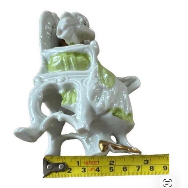 Rare Antique 1879–1886 Unger Schneider & Cie Gräfenthal Hand-Painted Porcelain Figurines – Pair For Sale - Image 11 of 12