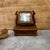 Louis Philippe Style Dressing Mirror in Walnut and Mercury, 19th Century For Sale - Image 3 of 15