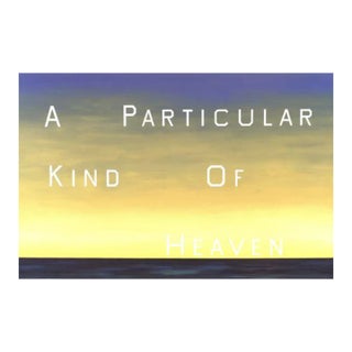 Edward Ruscha "A Particular Kind of Heaven", 2001 For Sale