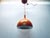 Vintage Space Age Orange Väster Pendant Light by Knut Hagberg for Ikea, Sweden For Sale - Image 11 of 15