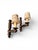 Turned Wood Wall Sconces in the style of Dudouyt, 1940, Set of 2 For Sale - Image 10 of 10