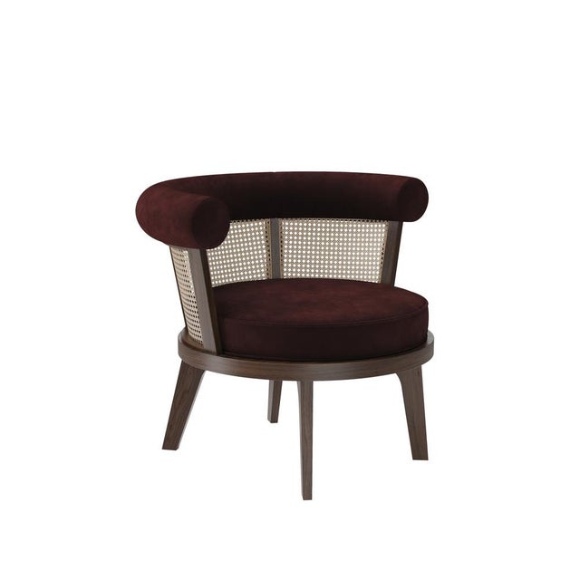 Contemporary George Armchair by Wood Tailors Club For Sale - Image 3 of 10