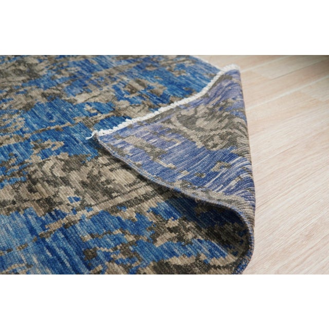 2020s 8x10 Blossom Bamboo Floral Traditional Hand Knotted Wool Carpet Rug For Sale - Image 5 of 6