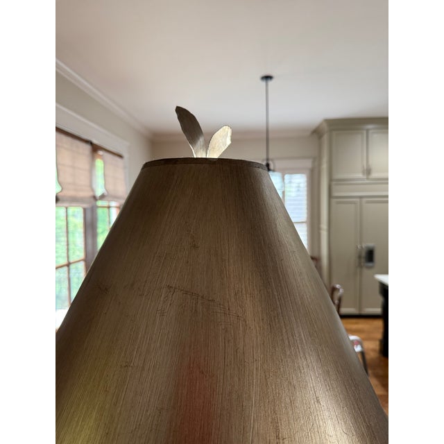 Azalea Silver Leaf Buffet Table Lamp For Sale In Nashville - Image 6 of 6